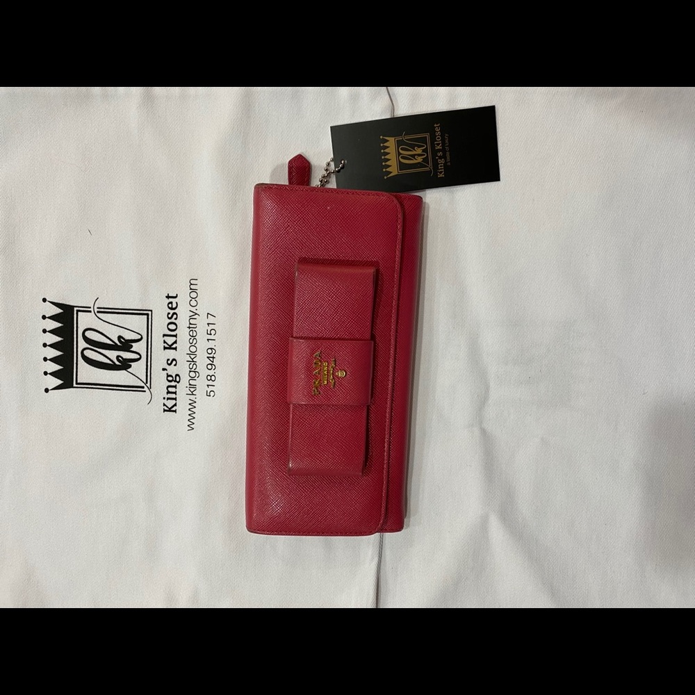 Prada Bow Wallet